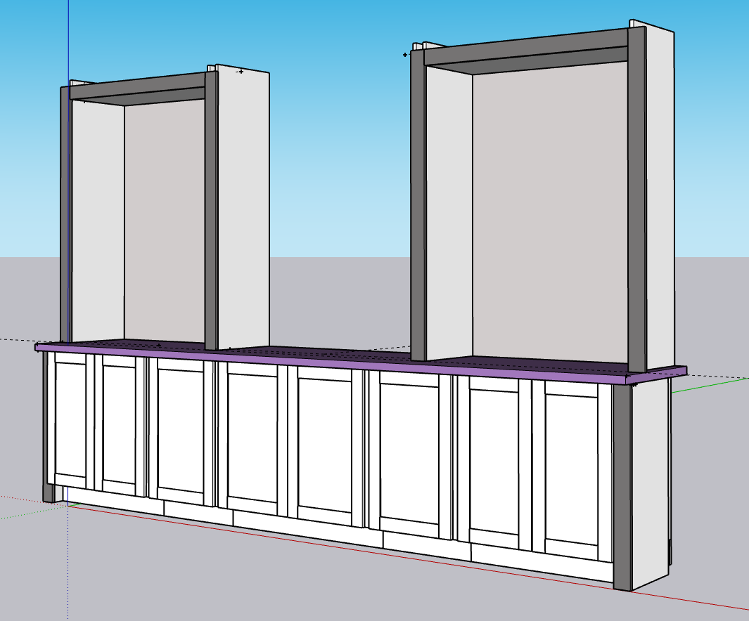 Family Room Built Ins