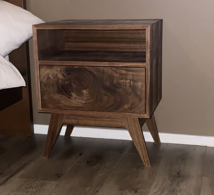 Walnut Nightstand